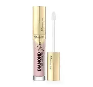 EVELINE DIAMOND GLOW LIP LUMINIZER БЛЕСК ДЛЯ ГУБ С ГИАЛУРОНОВОЙ КИСЛОТОЙ 03 CARAMEL ICE CREAM 4,5МЛ