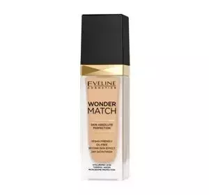 EVELINE WONDER MATCH РОСКОШНОЕ РАЗГЛАЖИВАЮЩЕЕ ТОНАЛЬНОЕ СРЕДСТВО 20 MEDIUM BEIGE 30МЛ