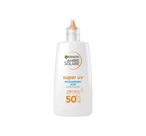 GARNIER AMBRE SOLAIRE ANTI-DARK SPOTS SUPER UV ФЛЮИД ДЛЯ ЛИЦА ПРОТИВ ОБЕСЦВЕЧИВАНИЙ SPF50+ 40МЛ