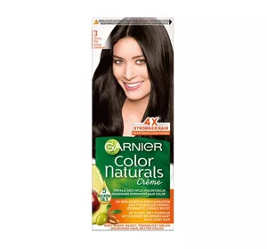 GARNIER COLOR NATURALS СТОЙКАЯ КРАСКА ДЛЯ ВОЛОС 3 ТЕМНО-КОРИЧНЕВЫЙ