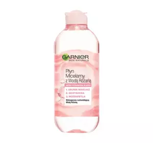 GARNIER SKIN NATURALS МИЦЕЛЛЯРНОЕ СРЕДСТВО С РОЗОВОЙ ВОДОЙ 400МЛ