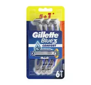 GILLETTE BLUE 3 COMFORT ОДНОРАЗОВАЯ БРИТВА 6 ШТУК