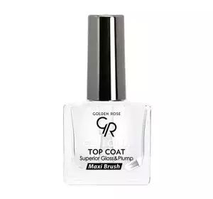 GOLDEN ROSE GEL LOOK TOP COAT ГЕЛЕВЫЙ ЗАКРЕПИТЕЛЬ ДЛЯ НОГТЕЙ 10,5МЛ