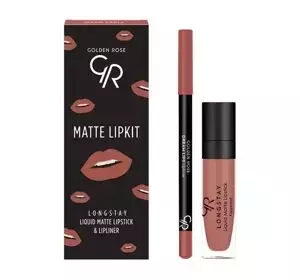 GOLDEN ROSE MATTE LIPKIT НАБОР ДЛЯ МАКИЯЖА ГУБ WARM SABLE