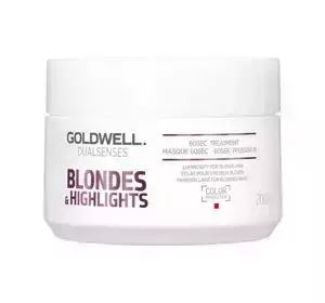 GOLDWELL BLONDES & HIGHLIGHT МАСКА ДЛЯ ВОЛОС БЛОНД И МЕЛИРОВАННЫХ ВОЛОС 200МЛ