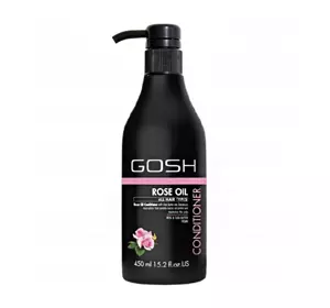 GOSH ROSE OIL ВЕГАНСКИЙ КОНДИЦИОНЕР ДЛЯ ЖИРНЫХ ВОЛОС 450МЛ