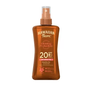 HAWAIIAN TROPIC PROTECTIVE DRY SPRAY OIL ЗАЩИТНОЕ МАСЛО-СПРЕЙ ДЛЯ ЗАГАРА SPF 20 200МЛ