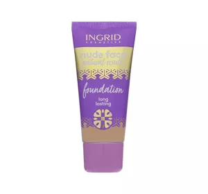 INGRID NUDE FACE КРОЮЩИЙ ТОНАЛЬНЫЙ КРЕМ ДЛЯ ЛИЦА 23 SAND 30МЛ