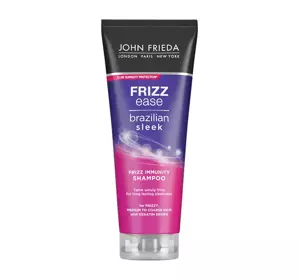 JOHN FRIEDA FRIZZ EASE BRAZILIAN SLEEK ШАМПУНЬ ДЛЯ ПУШИСТЫХ ВОЛОС 250МЛ