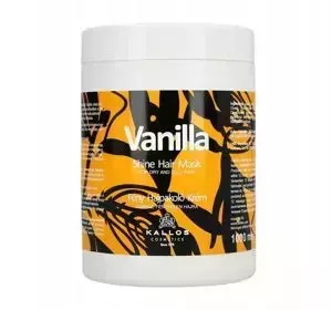 KALLOS VANILLA SHINE HAIR MASK МАСКА ДЛЯ ВОЛОС 1000МЛ