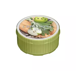 KRINGLE CANDLE DAYLIGHT АРОМАТИЧЕСКАЯ СВЕЧА CRISP APPLE & SAGE 42Г