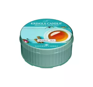 KRINGLE CANDLE DAYLIGHT АРОМАТИЧЕСКАЯ СВЕЧА HERBAL TEA 42Г