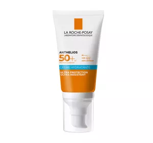 LA ROCHE-POSAY ANTHELIOS УВЛАЖНЯЮЩИЙ СОЛНЦЕЗАЩИТНЫЙ КРЕМ ДЛЯ ЛИЦА SPF50+ 50МЛ