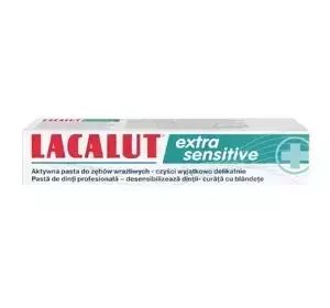 LACALUT EXTRA SENSITIVE ПАСТА ДЛЯ ЧУВСТВИТЕЛЬНЫХ ЗУБОВ 75МЛ