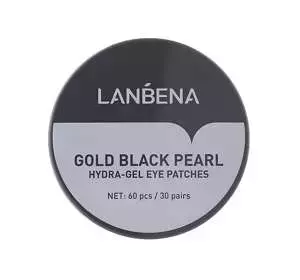 LANBENA HYDRAGEL EYE PATCHES ГИДРОГЕЛЕВЫЕ ПАТЧИ ПОД ГЛАЗА GOLD BLACK PEARL