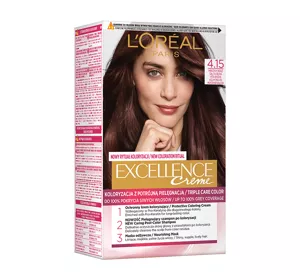 LOREAL EXCELLENCE CREME КРАСКА ДЛЯ ВОЛОС 4.15 FROST BROWN