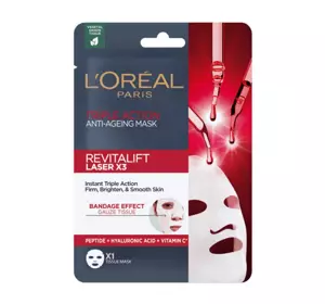 LOREAL REVITALIFT LASER X3 МАСКА ДЛЯ ЛИЦА ПРОТИВ МОРЩИН 28Г