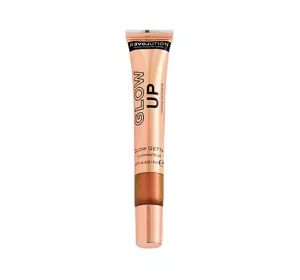 MAKEUP REVOLUTION GLOW UP LIQUID HIGHLIGHTER ЖИДКИЙ ХАЙЛАЙТЕР ДЛЯ ЛИЦА GLOW GETTA 8МЛ