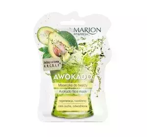 MARION FIT FRESH МАСКА ДЛЯ ЛИЦА АВОКАДO 7,5 МЛ