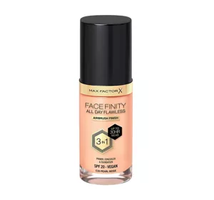 MAX FACTOR FACEFINITY ALL DAY FLAWLESS 3IN1 ВЕГАНСКОЕ ТОНАЛЬНОЕ СРЕДСТВО C35 PEARL BEIGE 30МЛ