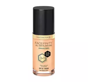 MAX FACTOR FACEFINITY ALL DAY FLAWLESS 3IN1 ВЕГАНСКОЕ ТОНАЛЬНОЕ СРЕДСТВО W44 WARM IVORY 30МЛ