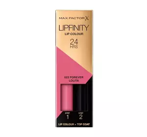 MAX FACTOR LIPFINITY ПОМАДА 022 FOREVER LOLITA 2,3МЛ+ 1,9Г