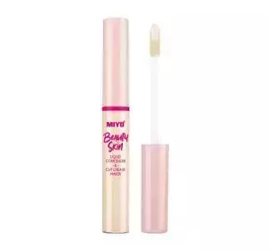 MIYO BEAUTY SKIN LIQUID CONCEALER AND CUT CREASE MAKER МАСКИРУЮЩИЙ ЖИДКИЙ КОРРЕКТОР 02 HELLO YELLOW 7МЛ