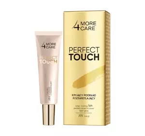 MORE4CARE PERFECT TOUCH ОСВЕЛЯЮЩЕЕ КРОЮЩЕЕ ТОНАЛЬНОЕ СРЕДСТВО 101 IVORY 30МЛ