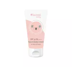 NACOMI BABY FACE & BODY CREAM SPF 50 КРЕМ ДЛЯ ЛИЦА И ТЕЛА ДЛЯ ДЕТЕЙ ОТ 6 МЕСЯЦЕВ 50МЛ