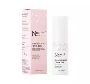 NACOMI NEXT LEVEL STUNNING SKIN МИНДАЛЬНАЯ КИСЛОТА 10% + PHA СЫВОРОТКА ДЛЯ ЛИЦА 30МЛ