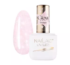 NAILAC GLOW BASE КАУЧУКОВАЯ БАЗА ORANGE 7МЛ