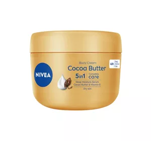 NIVEA BODY CREAM COCOA BUTTER ПИТАТЕЛЬНОЕ МАСЛО ДЛЯ ТЕЛА С КАКАО-МАСЛОМ 250МЛ