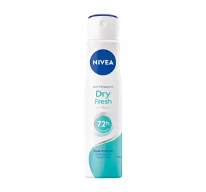 NIVEA DRY FRESH АНТИПЕРСПИРАНТ-СПРЕЙ ЖЕНЩИН 250МЛ