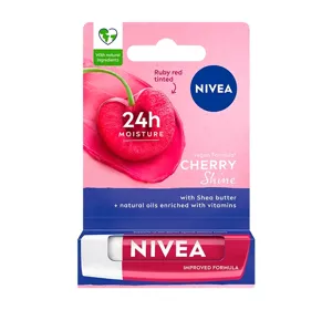 NIVEA ГУБНАЯ ПОМАДА ДЛЯ УХОДА CHERRY SHINE 5,5МЛ