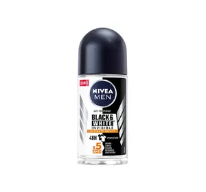 NIVEA MEN BLACK&WHITE INVISIBLE ULTIMATE IMPACT 5IN1 АНТИПЕРСПИРАНТ ДЛЯ МУЖЧИН ROLL ON 50МЛ