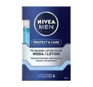 NIVEA MEN PROTECT & CARE УВЛАЖНЯЮЩАЯ ВОДА ПОСЛЕ БРИТЬЯ 100МЛ