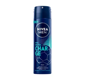 NIVEA MEN ULTRA CHARGE АНТИПЕРСПИРАНТ-СПРЕЙ ДЛЯ МУЖЧИН 150МЛ