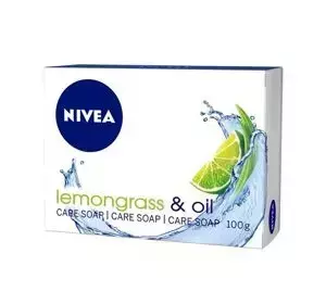 NIVEA МЫЛО LEMONGRASS AND OIL CARE SOAP 100Г