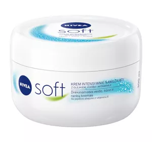 NIVEA SOFT КРЕМ ДЛЯ ИНТЕНСИВНОГО УВЛАЖНЕНИЯ ЛИЦА 300МЛ