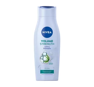 NIVEA VOLUME&STRENGTH ДЕЛИКАТНЫЙ ШАМПУНЬ ДЛЯ УХОДА ЗА ВОЛОСАМИ 400МЛ