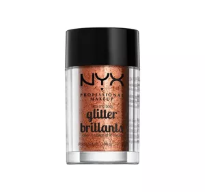 NYX PROFESSIONAL MAKEUP GLITTER BRILLANTS БЛЕСТКИ ДЛЯ ЛИЦА И ТЕЛА 04 COPPER 2,5Г