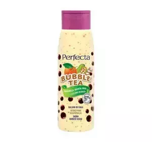 PERFECTA BUBBLE TEA АПЕЛЬСИН, ORIENTAL WOOD + ЗЕЛЕНЫЙ ЧАЙ БАЛЬЗАМ ДЛЯ ТЕЛА ВОССТАНОВЛЕНИЕ 400МЛ