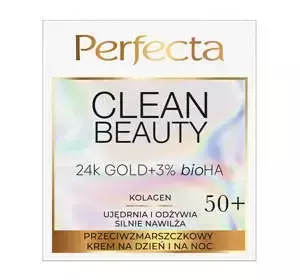 PERFECTA CLEAN BEAUTY КРЕМ ПРОТИВ МОРЩИН НА ДЕНЬ И НА НОЧЬ 50+ 50МЛ