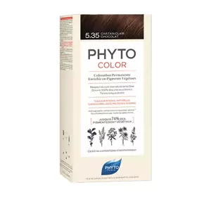 PHYTO PHYTOCOLOR ФАРБА ДЛЯ ВОЛОС 5.35 CHOCOLATE LIGHT BROWN