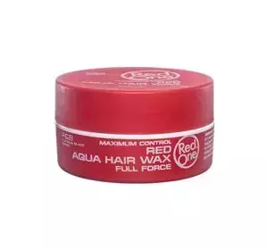 RED ONE MAXIMUM CONTROL RED AQUA HAIR WAX FULL FORCE ВОСК ДЛЯ УКЛАДКИ ВОЛОС 150МЛ