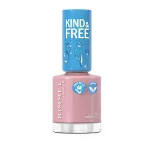 RIMMEL KIND & FREE ВЕГАНСКИЙ ЛАК ДЛЯ НОГТЕЙ 154 MILKY BARE 8МЛ