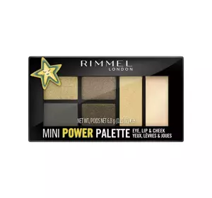 RIMMEL MINI POWER МНОГОФУНКЦИОНАЛЬНАЯ ПАЛЕТКА ДЛЯ ГЛАЗ, ГУБ И ЩЕК 005 BOSS BABY 6,8Г