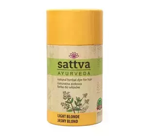 SATTVA AYURVEDA НАТУРАЛЬНАЯ ТРАВЯНАЯ КРАСКА НА ОСНОВЕ ХНЫ LIGHT BLONDE 150Г