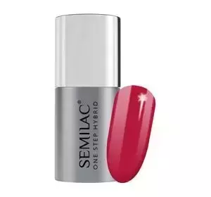 SEMILAC ONE STEP HYBRID ГЕЛЬ-ЛАК UV S550 PURE RED 5МЛ