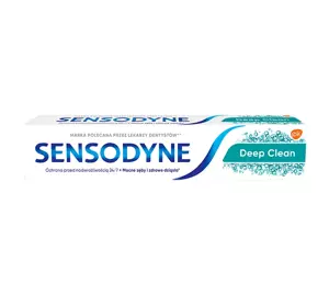 SENSODYNE DEEP CLEAN ПАСТА ДЛЯ ГИПЕРЧУВСТВИТЕЛЬНЫХ ЗУБОВ 75 МЛ